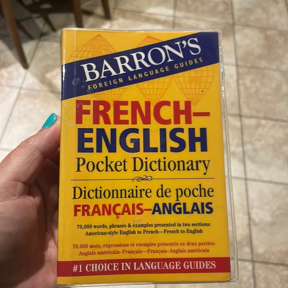 Barton's French / English pocket Dictionary